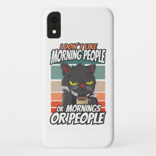 Capa Para iPhone Da Case-Mate Eu não gosto de pessoas matinais ou manhãs ou pess