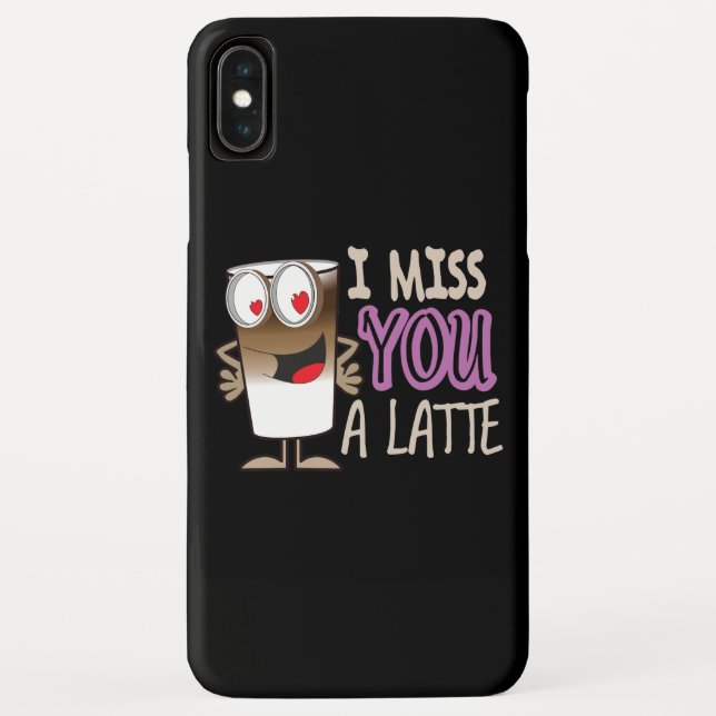 Capa Para iPhone, Case-Mate Eu sinto saudades de você. (Verso)