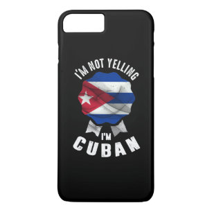 Capa iPhone 8 Plus/7 Plus Eu sou cubano