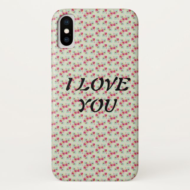 Capa Para iPhone, Case-Mate EU TE AMO iPhone / iPad case (Verso)