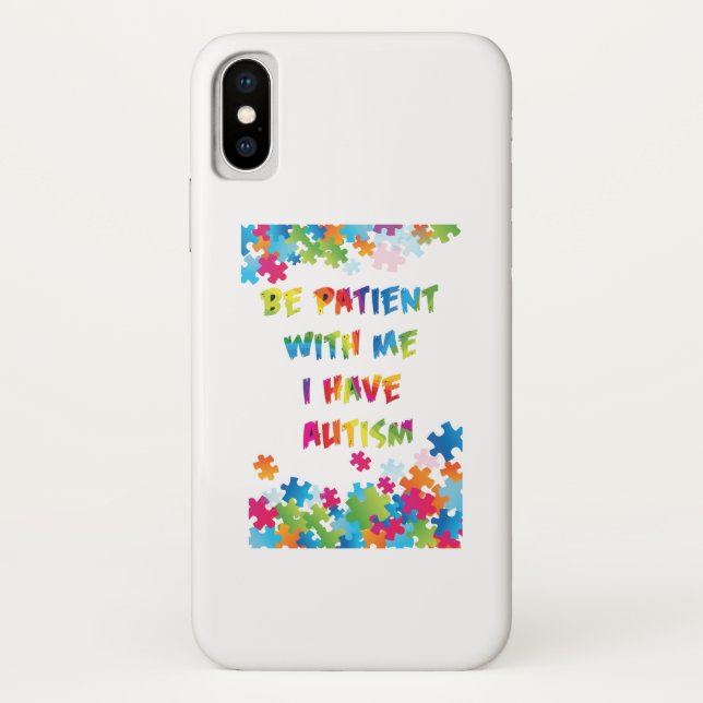 Capa Para iPhone, Case-Mate Eu tenho a consciência do autismo (Verso)