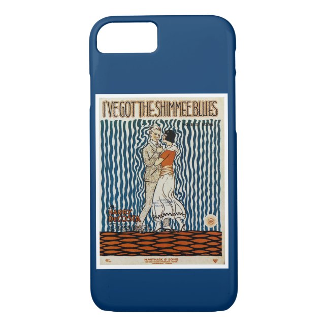 Capa Para iPhone, Case-Mate Eu tenho o Shimmie Blues (Verso)
