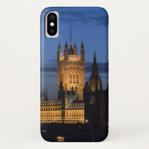 Capa Para iPhone X Europa, INGLATERRA, Londres: Casas do Parlamento /