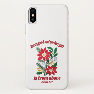 Capa Para iPhone Da Case-Mate Every Good and Perfect Gift – James 1:17 Christmas