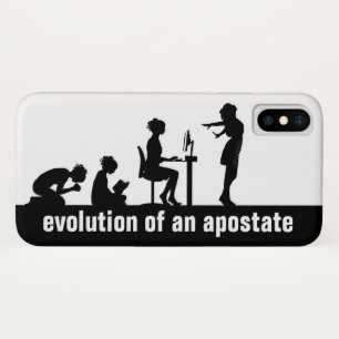 Capa Para iPhone X "Evolução de um Apostato"