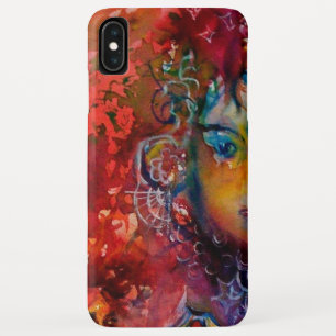 Capa Para iPhone Da Case-Mate EXCALIBUR, RAINHA DA ESPADA MÁGICA Fantasy Red Yel