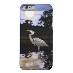 Capa Barely There Para iPhone 6 Excelente Blue Heron e Wilderness Pond