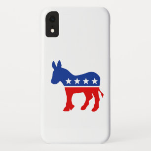 Capa Para iPhone Da Case-Mate Exemplo do asno de Democrata