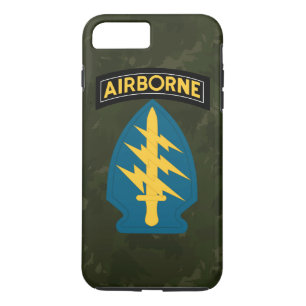 Capa iPhone 8 Plus/7 Plus Exército Camo verde das boinas verdes" de forças