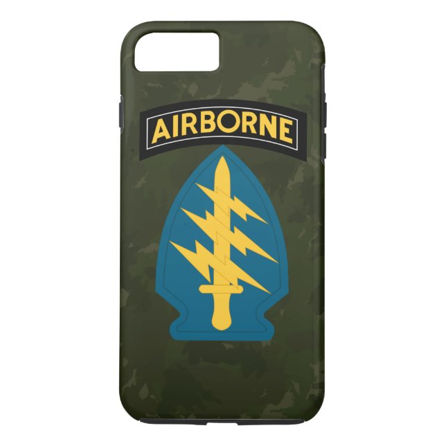 Capa Para iPhone, Case-Mate Exército Camo verde das boinas verdes" de forças (Verso)