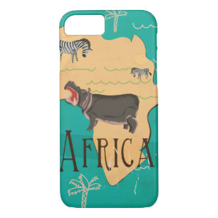 Capa Para iPhone Da Case-Mate Experimente a Poster de Viagens vintage da África