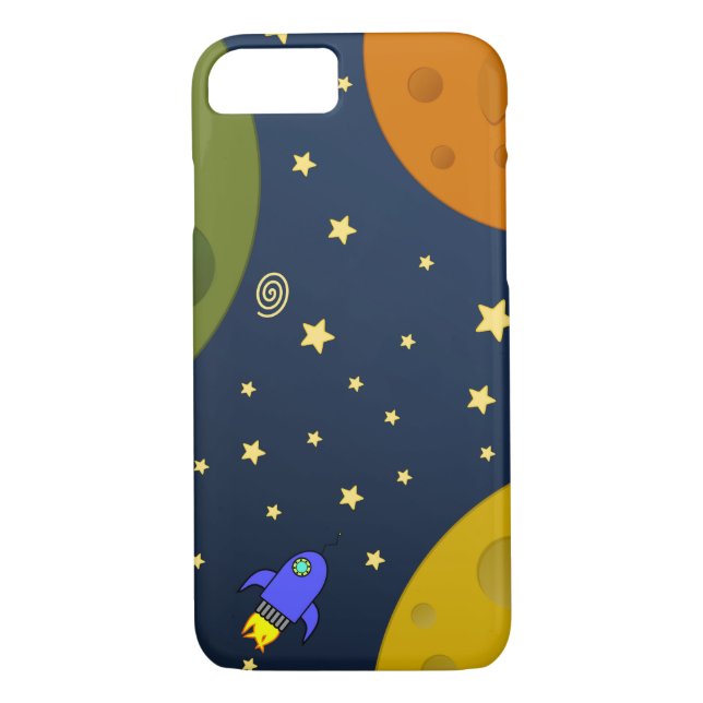 Capa Para iPhone, Case-Mate Exploração espacial (Verso)