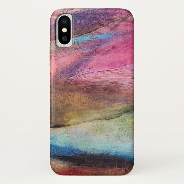 Capa Para iPhone, Case-Mate Expressão Fuchsia (Verso)