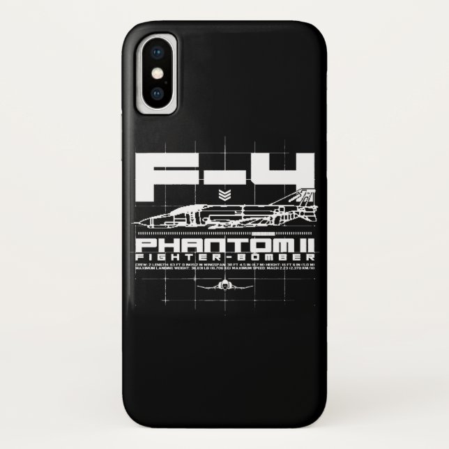 Capa Para iPhone, Case-Mate F-4 Fantasma II (Verso)