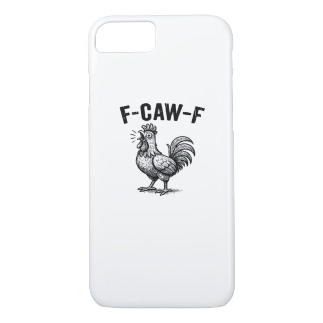Capa Para iPhone, Case-Mate F-Caw-F Chicken Creative Casual (Verso)