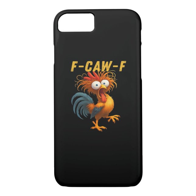 Capa Para iPhone, Case-Mate F-Caw-F Chicken Essential Funny Design (Verso)