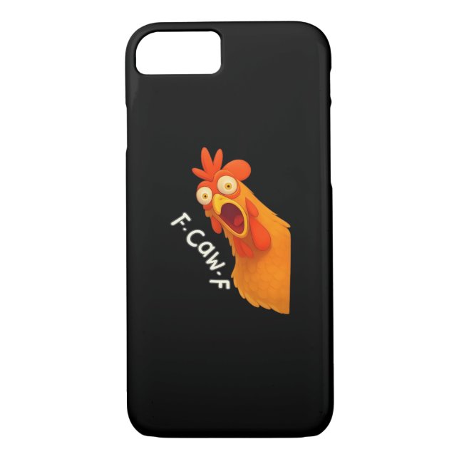 Capa Para iPhone, Case-Mate F-Caw-F Chicken Retro Classic (Verso)