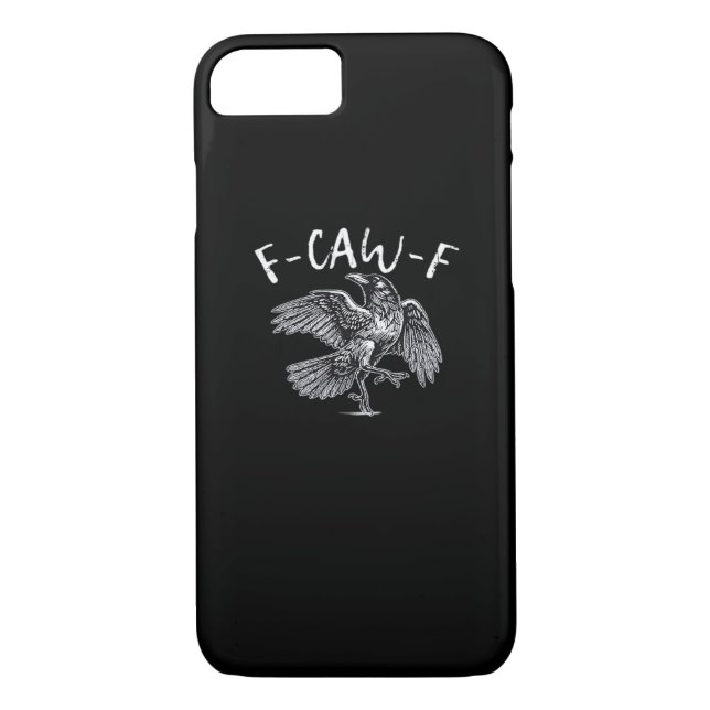 Capa Para iPhone, Case-Mate F-Caw-F Crow Retro Classic (Verso)