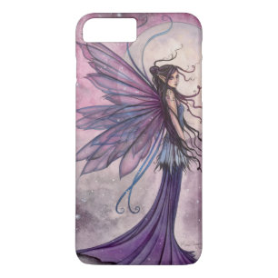 Capa Para iPhone Da Case-Mate Fada de ametista sob estrelas Arte de fantasia mís
