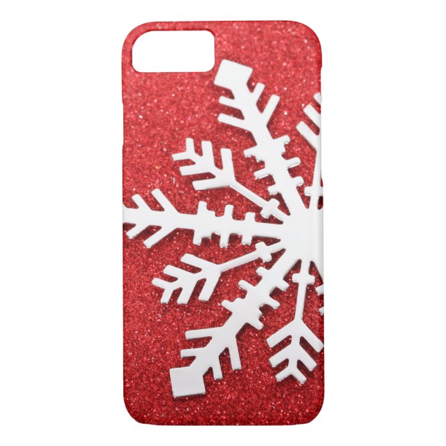 Capa Para iPhone, Case-Mate Faíscas do Natal Vermelho (Verso)