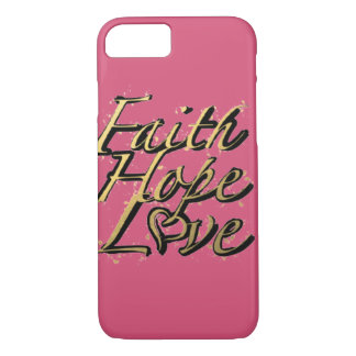 Capa Para iPhone Da Case-Mate Faith Hope Love Casemate iPhone 7 Case