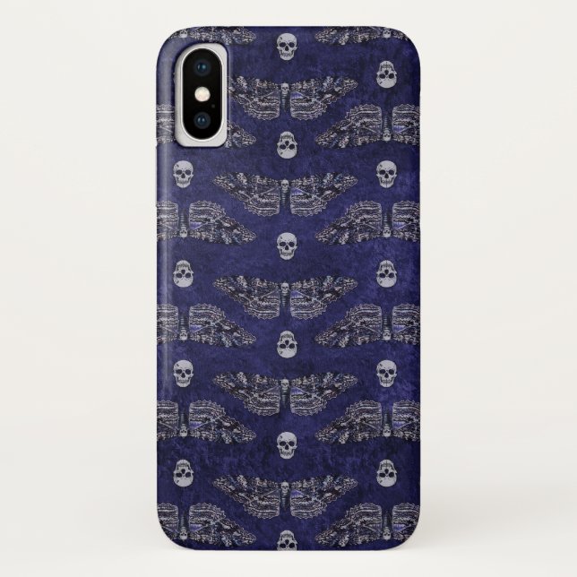Capa Para iPhone, Case-Mate Falln Deathshead Moth (Verso)