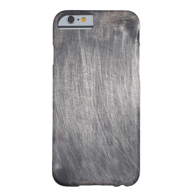 Capa Para iPhone, Case-Mate Falso legal textura riscada do metal (Verso)