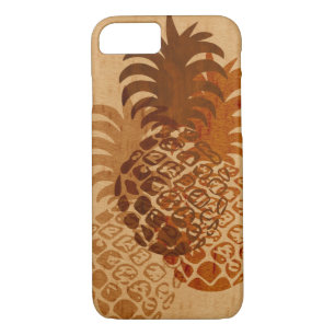 Capa Para iPhone Da Case-Mate Falso tropical havaiano do abacaxi de Momona de