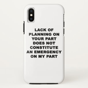 Capa Para iPhone Da Case-Mate Falta de planejamento