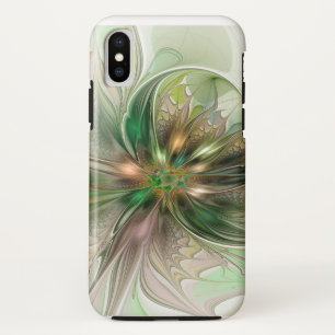 Capa Para iPhone Da Case-Mate Fantasia Abstrata Moderna Colorida Floral Fractal