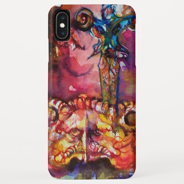 Capa Para iPhone, Case-Mate Fantasia de Espada Mágica do EXCALIBUR (Verso)