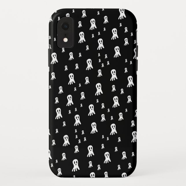 Capa Para iPhone, Case-Mate Fantasmas Sombrios de Halloween  (Verso)