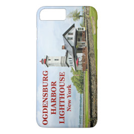 Capa iPhone 8 Plus/7 Plus Farol de Ogdensburg Harbor, Nova Iorque