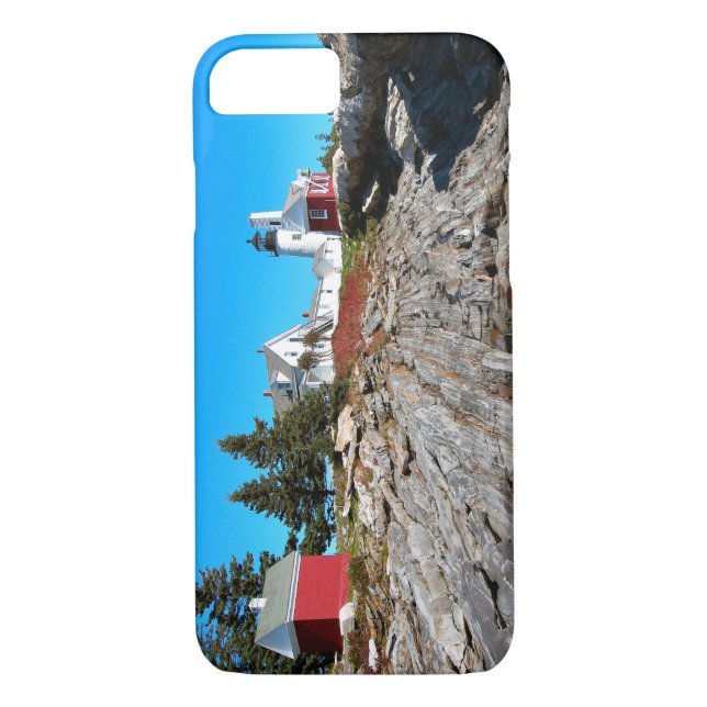 Capa Para iPhone, Case-Mate Farol de Ponto Pemaquide, Maine (Verso)