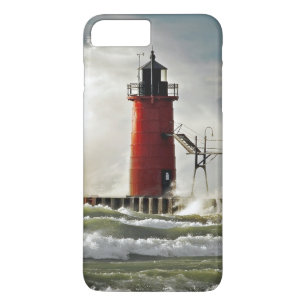 Capa Para iPhone Da Case-Mate farol vermelho com onda gigante