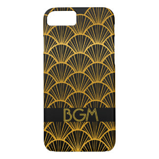 Capa Para iPhone Da Case-Mate Fãs do art deco com monograma