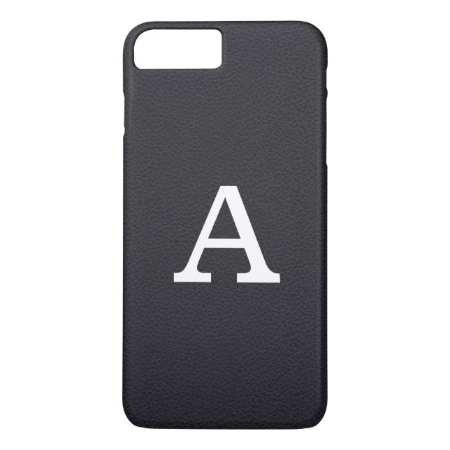 Capa Para iPhone, Case-Mate Faux Leather Monograma (Verso)