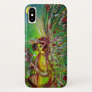 Capa Para iPhone X FÉ VERDE NA fantasia LUMINOSA