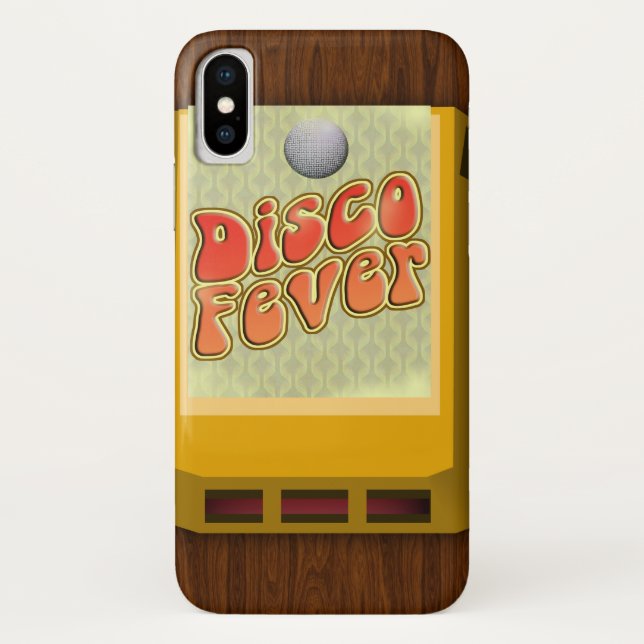 Capa Para iPhone, Case-Mate Febre de Disco Groovy de 8 Rastos (Verso)