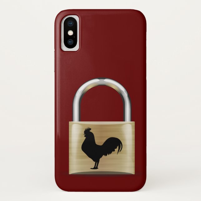 Capa Para iPhone, Case-Mate Fechado na castidade (Verso)