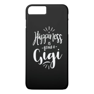 Capa iPhone 8 Plus/7 Plus Felicidade Gigi