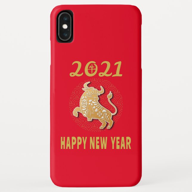 Capa Para iPhone, Case-Mate Feliz Ano Novo Chinês 2021 (Verso)