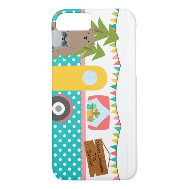 Capa Para iPhone, Case-Mate Feliz Camper (Verso)