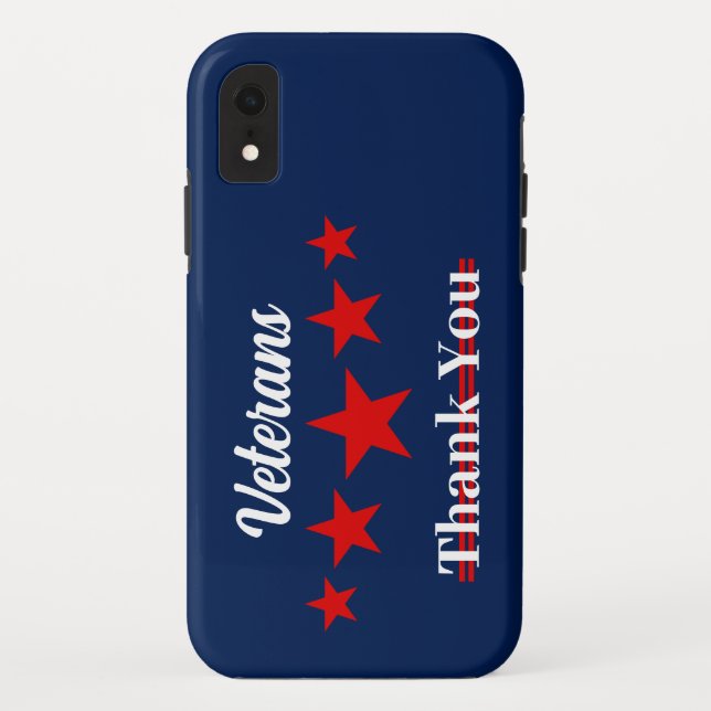 Capa Para iPhone, Case-Mate Feliz Dia dos Veteranos (Verso)