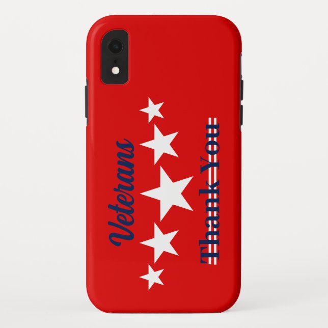 Capa Para iPhone, Case-Mate Feliz Dia dos Veteranos (Verso)