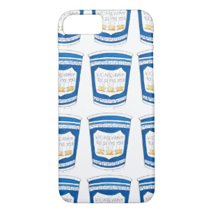 Capa Para iPhone Da Case-Mate Feliz Em Servir A Sua Xícara De Café Deli Grega NY