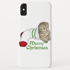Capa Para iPhone Da Case-Mate Feliz Natal Cat