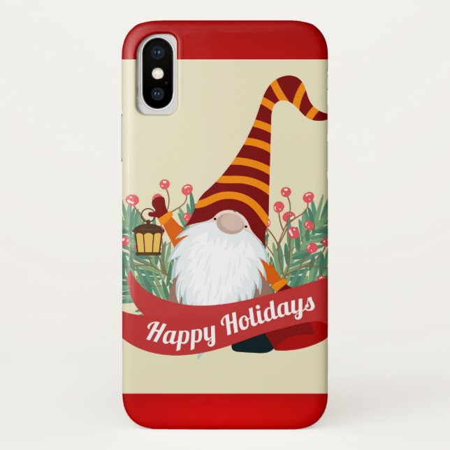 Capa Para iPhone, Case-Mate Feliz Natal Elf (Verso)