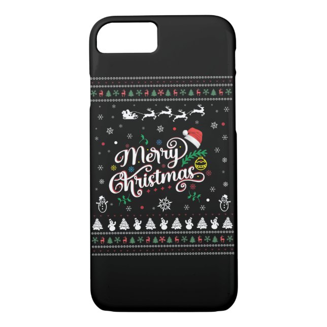 Capa Para iPhone, Case-Mate Feliz Natal Engraçado (Verso)