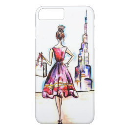 Capa iPhone 8 Plus/7 Plus feminino